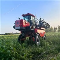 華璽自走式噴桿噴霧機廠家高駕玉米打藥機