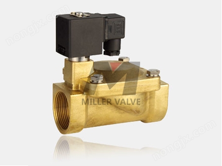 先導式膜片電磁閥（黃銅）