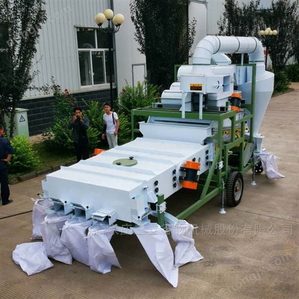 大型风选比重筛选一体机亚麻籽复式精选机